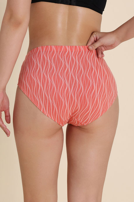 Zivame Medium Rise Full Coverage Hipster Panty (Pack of 3) - Multicolor — image 4